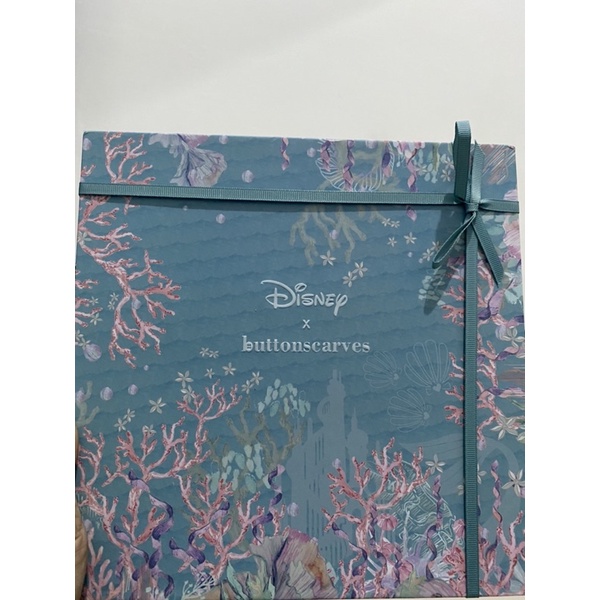 buttonscarves x Disney little mermaid TEAL