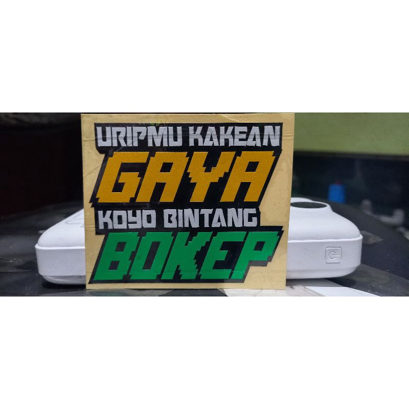 

stiker kata kata lucu