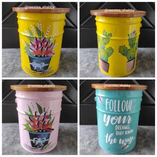 Stool tong kursi kaleng storage Shopee Indonesia Stool tong kursi kaleng storage Shopee Indonesia