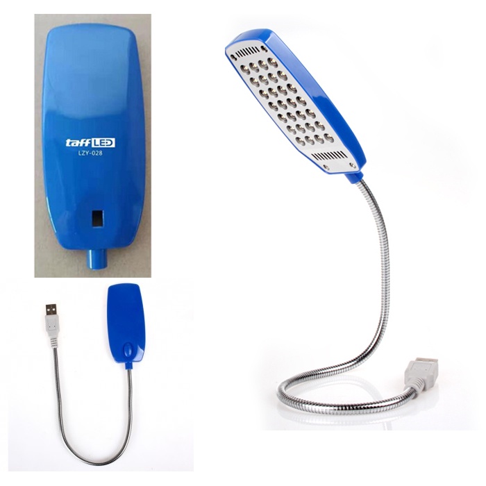 Led Usb Lampu Usb Terang Lampu USB 28 LED USB Port Colokan Laptop Mode ON/OFF