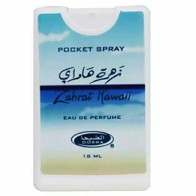 Parfum Dobha Pocket Spray ZAHRAT HAWAI 18ml Original