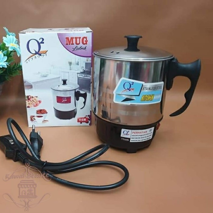 Mug Listrik 11cm/12cm/13cm/14cm/15cm / Mug Pemanas Air / Teko Listrik / Electric Heating Cup