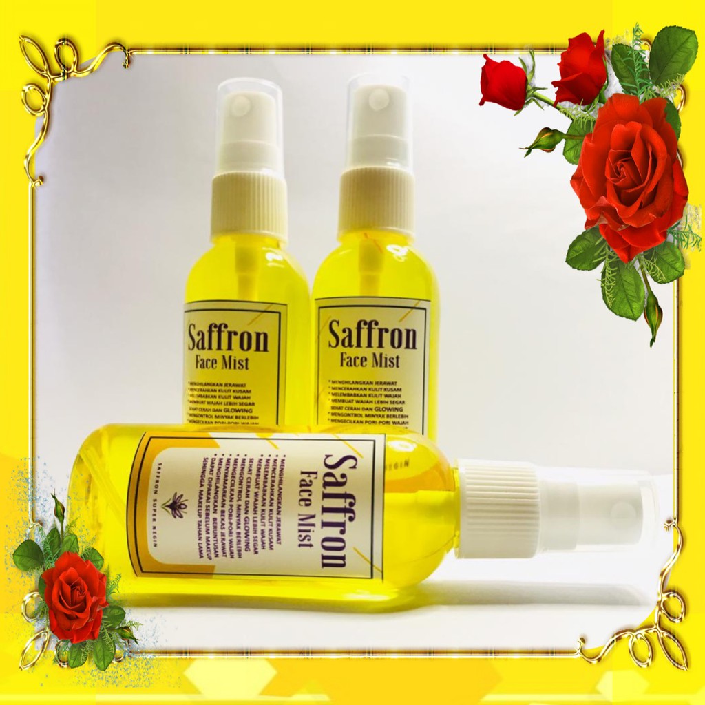 facemist safron safron face mist saffron face mist