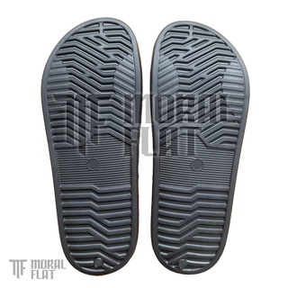 Moral Flat Sandal Slop Casual-Galaxy Series-Full Color Slide Black-8