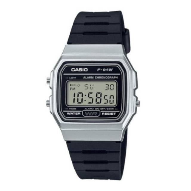 JAMTANGAN CASIO ORIGINAL F 91WM - 7ADF