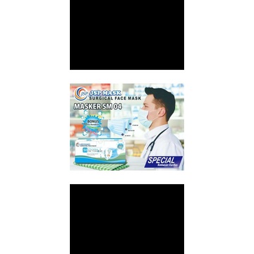 Masker Jsp surgical face mask isi 50pcs