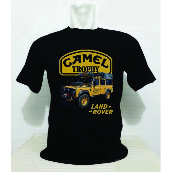 Kaos Distro Sablon Digital Pria Land Rover Camel Trophy