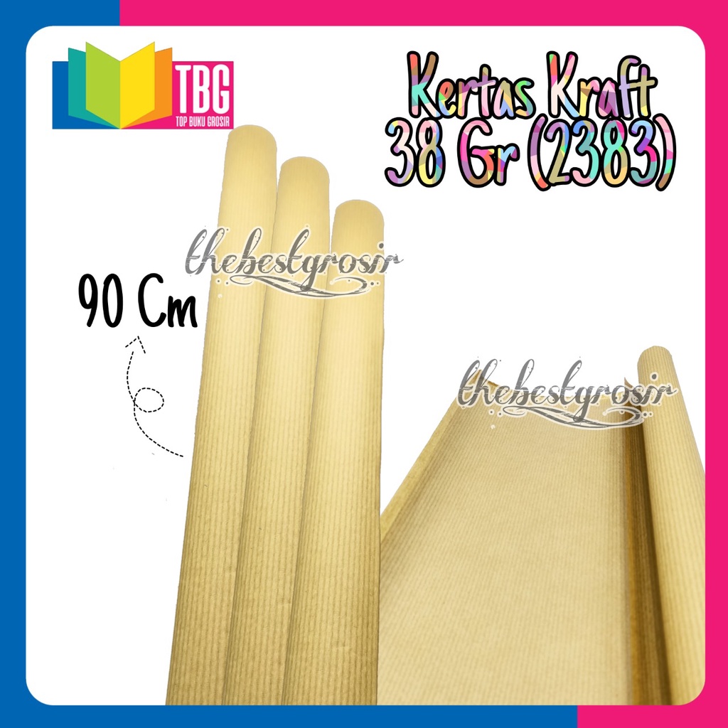 

1 ROLL (5 LEMBAR) KERTAS KRAFT 38GR 120X90 DRAGON/ KERTAS COKLAT/ CRAFT PAPER (R-2383)