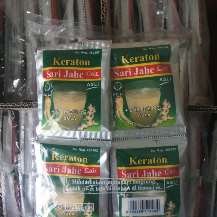 

SARI JAHE KERATON 1 LUSIN MURAHH!!! (BERKUALITAS)