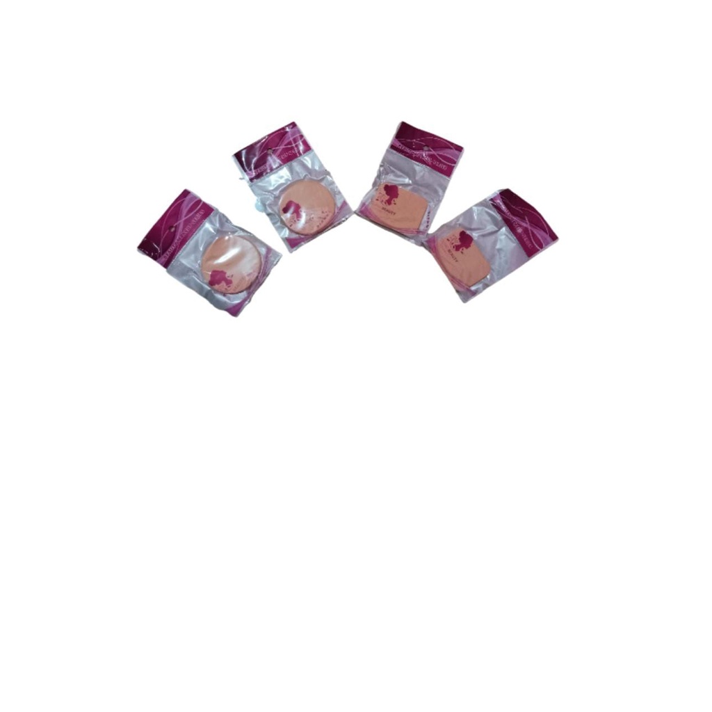 Sponge Makeup Sponge Bedak BULAT / KOTAK