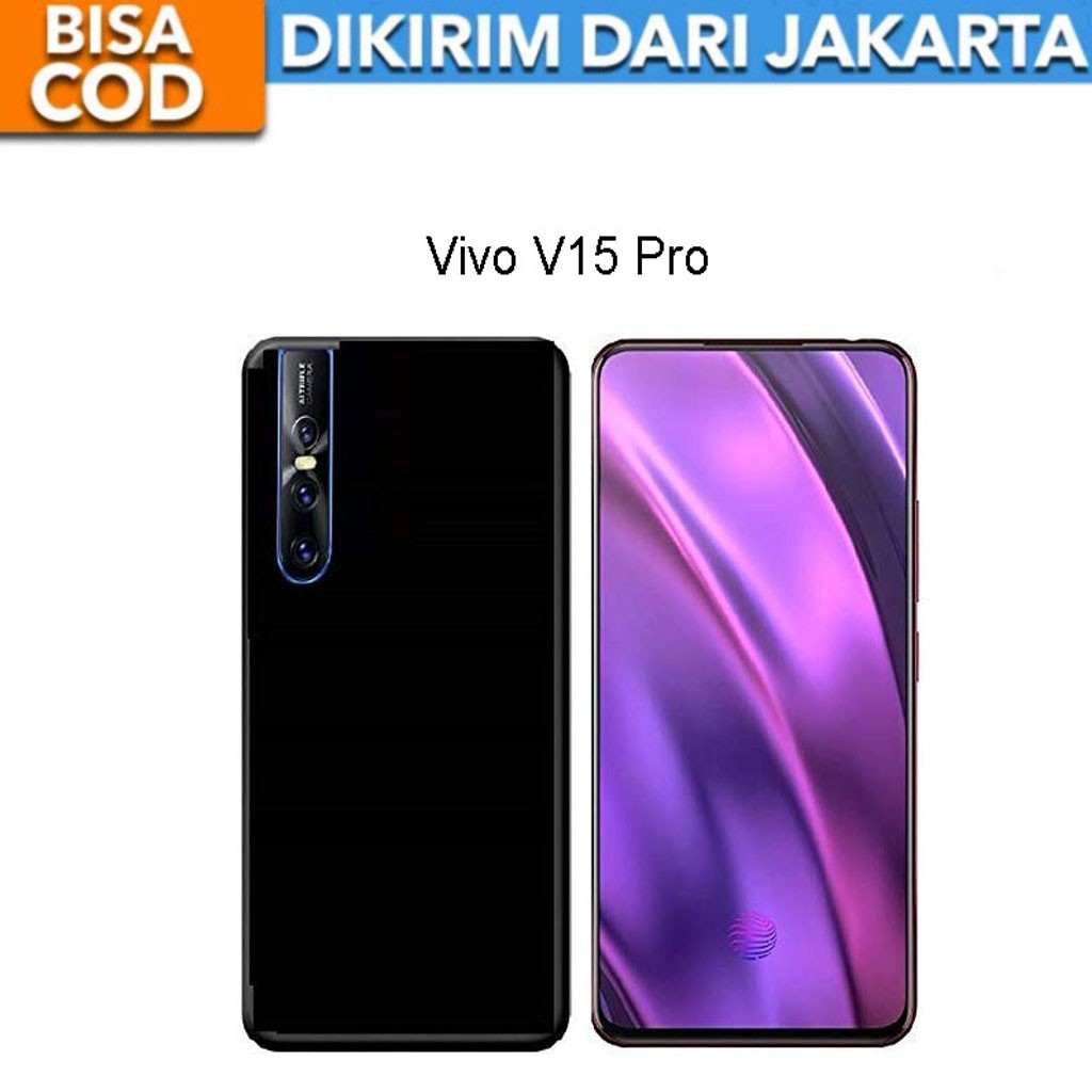 SoftCase Black Matte for Vivo V15 Pro