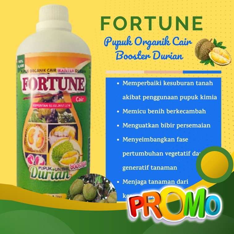 Pupuk Durian Cepat Berbuah, Pupuk Booster Bibit Buah Durian Musang King, Pupuk Booster Durian Cair -