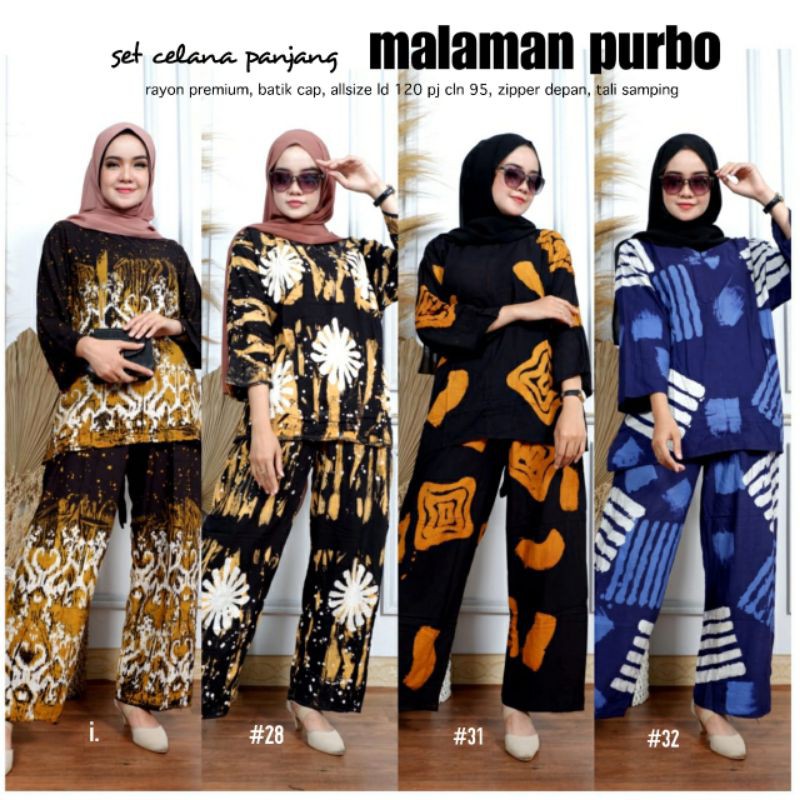 SETELAN CP MALAMAN PURBO BLACK