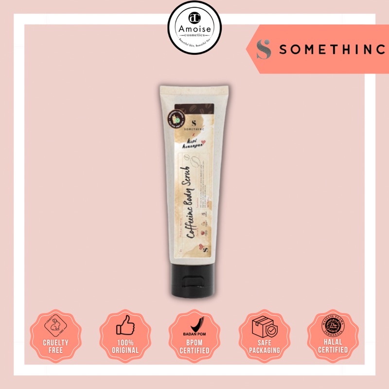 SOMETHINC X KOPI KENANGAN Coffeeinc Body Scrub & Lip Scrub