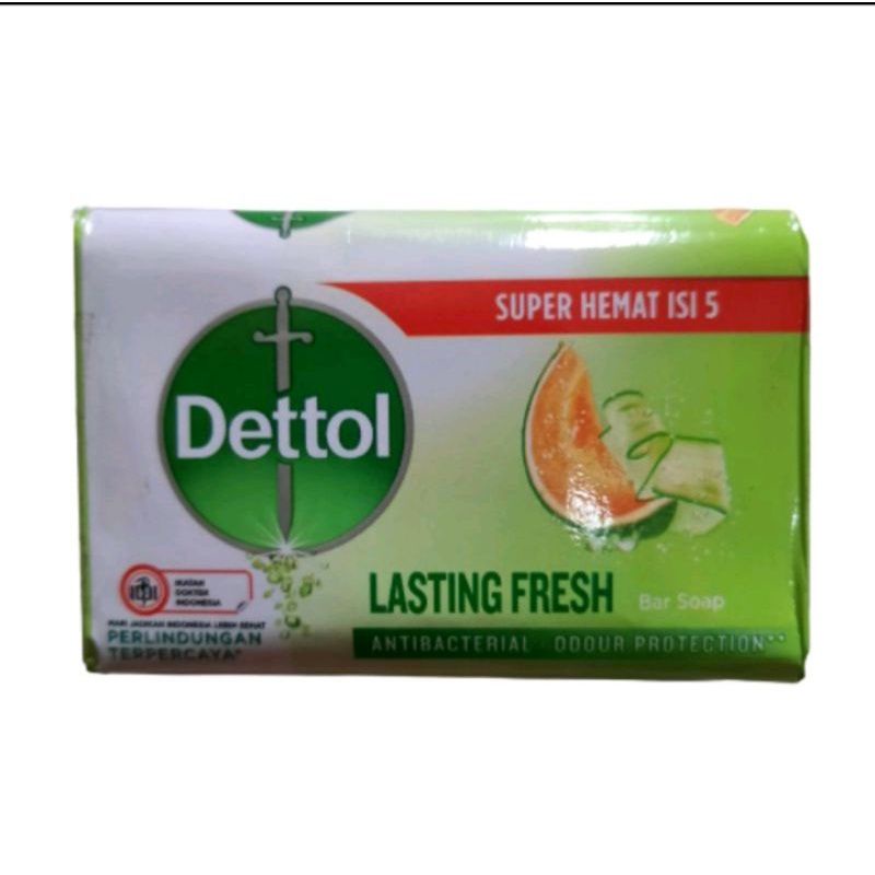 Detol Sabun Batang Anti Bakteri Lasting Fresh 100 gr