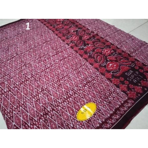 [KODE PRODUK JGSL981] Sarung Goyor SWA motif tenun print kualitas super Grosir Solo