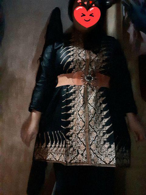 Atasan Batik Dolby Dolbi Dobby Doby Tenun Sutra Tulis Halus Katun Atbm Baron ,sarombit Atasanku