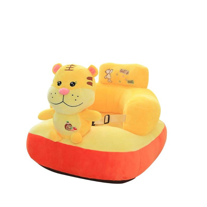 NEW! Dengan Sabuk Pengaman Boneka Sofa Bayi Belajar Duduk Kursi Makan Bayi Mainan Anak Free Isi