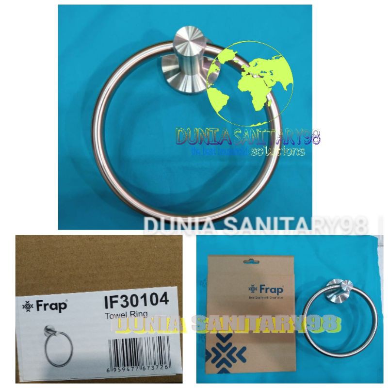 Towl Ring Stainless SUS 304 gantungan handuk lap tangan wastafel