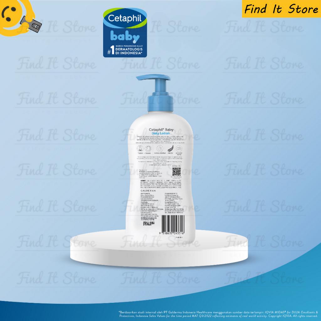 Cetaphil Baby Daily Lotion with Shea Butter Face &amp; Body - 400ml