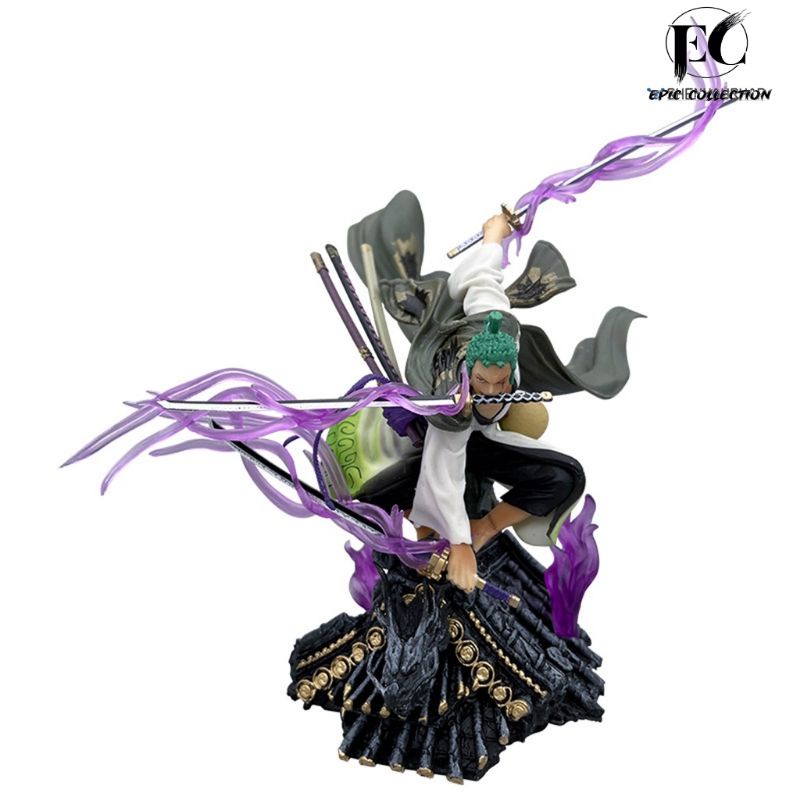Action Figure Zoro Battle ver Rooftop  / Sorona Figures Zoro One Piece