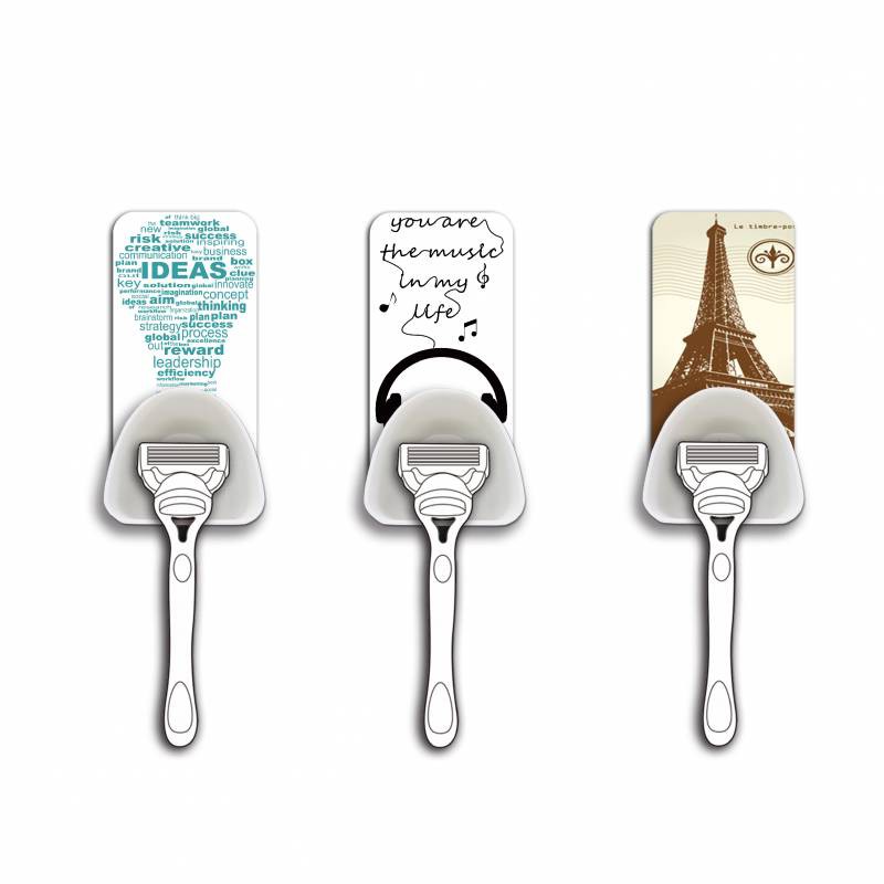 

JYSK Tempat Alat Cukur Razor Holder With Sticker Assorted