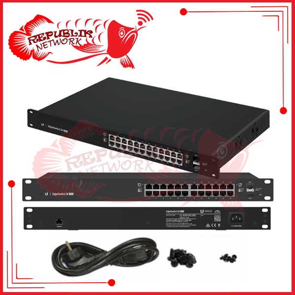 Ubiquiti ES-24-500W Edge Switch Managed PoE+ Gigabit 24Port 500Watt