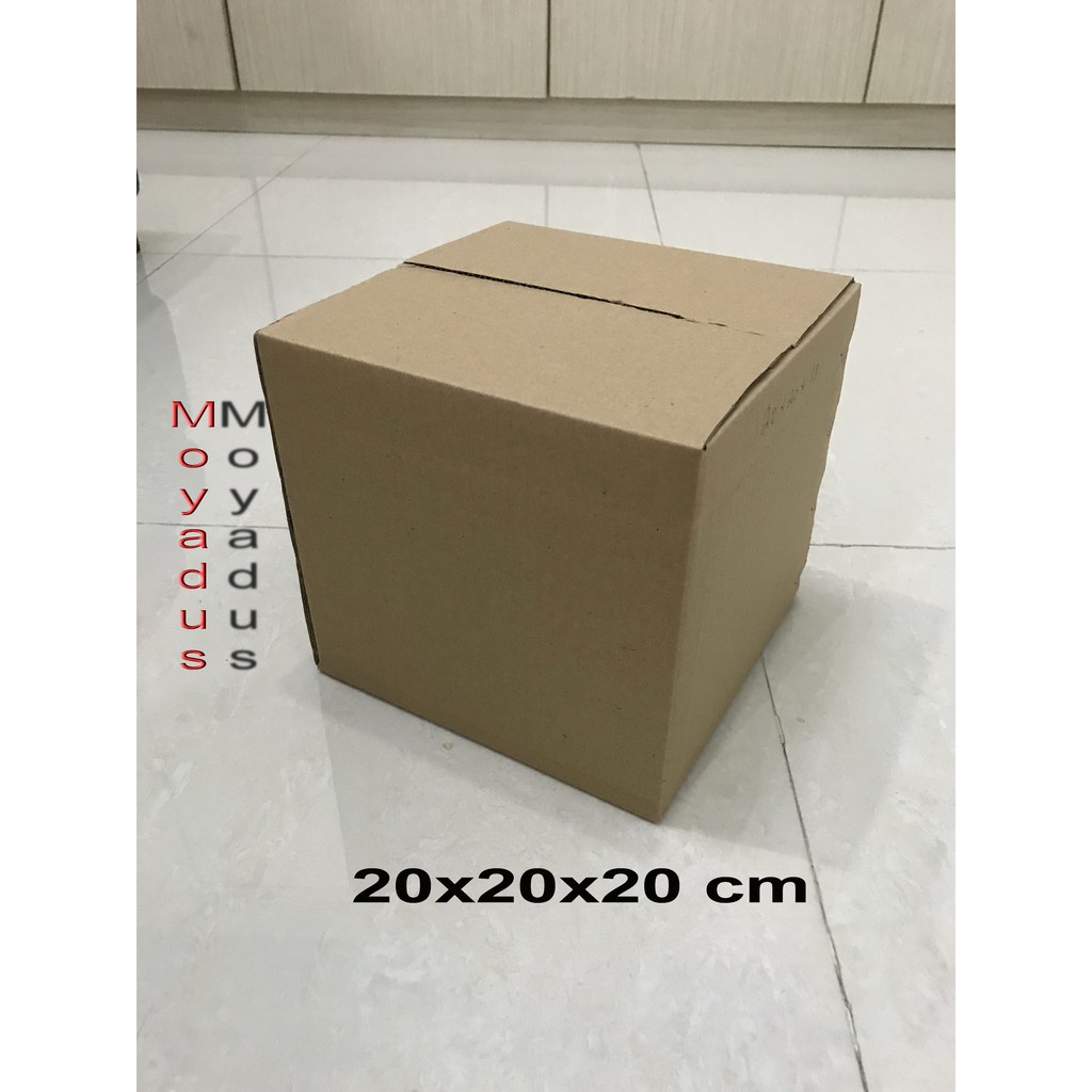 

kardus/karton/box, uk.20x20x20 cm, untuk packing (MP)