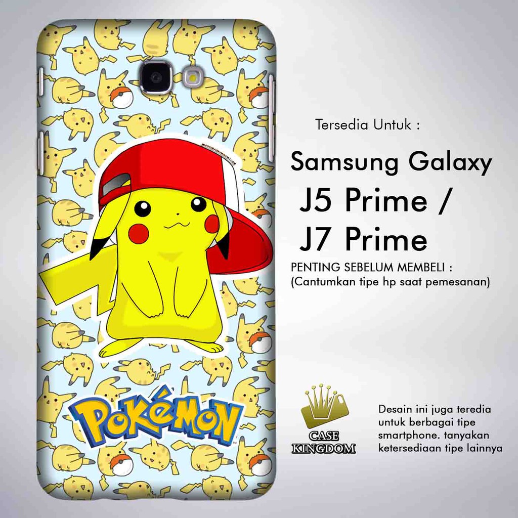Pikachu 1 Casing Custom Samsung Galaxy J5 Prime | J7 Prime Case Cover