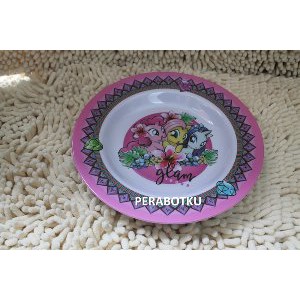 Jual Piring makan 9  ONYX melamin Karakter My Little PONY kuda 23cm Diskon