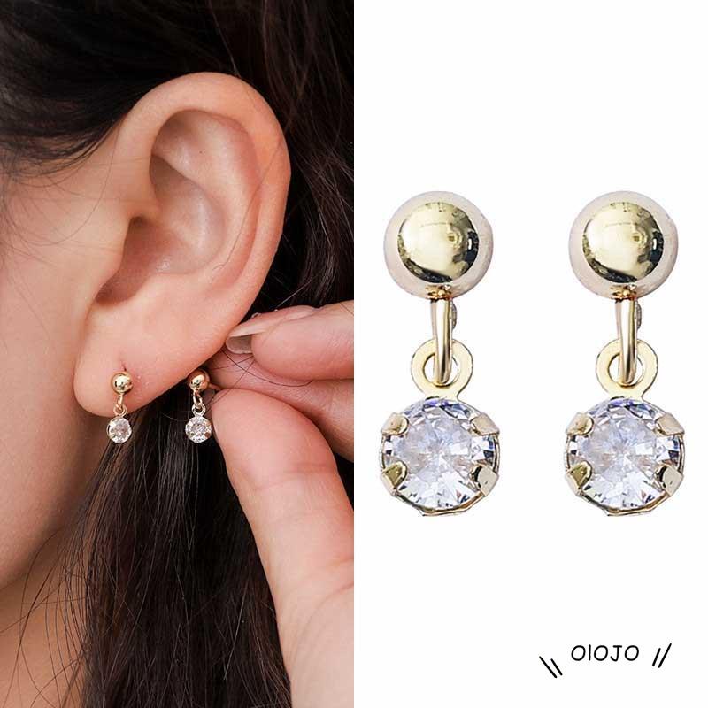 Anting Tusuk Gantung Temperament Desain Rumbai Gaya Musim Panas / Trendy / Simple Untuk Wanita ol2