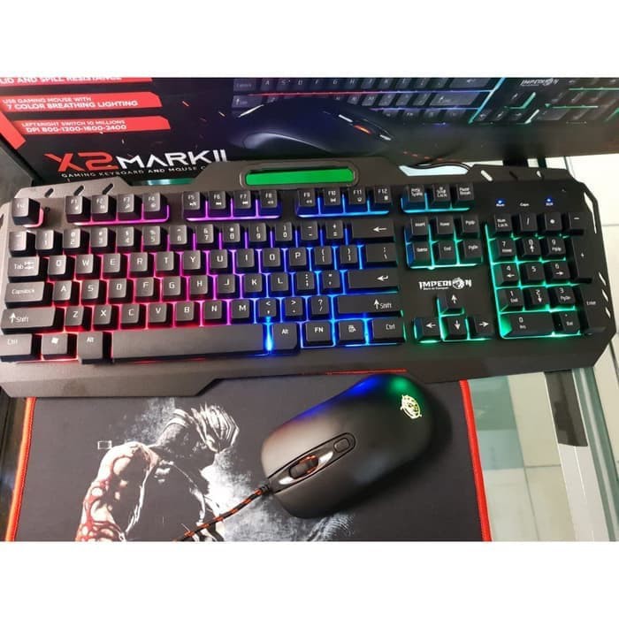 Keyboard Mouse Gaming Imperion X2 Mark ll Bundle