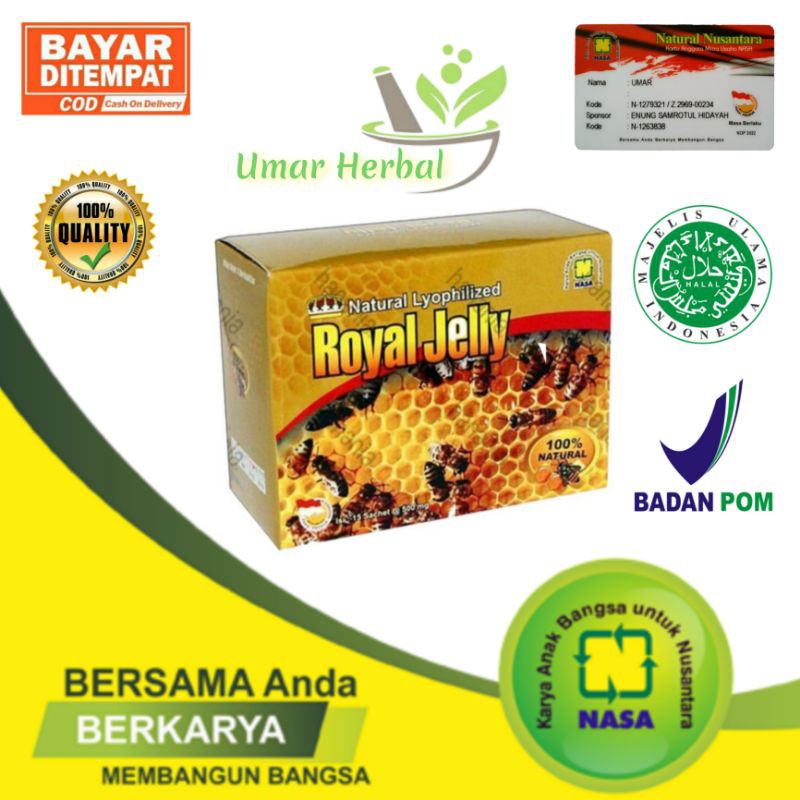 

NATURAL ROYAL JELLY / NRJ 100% Original - Penyubur kandungan