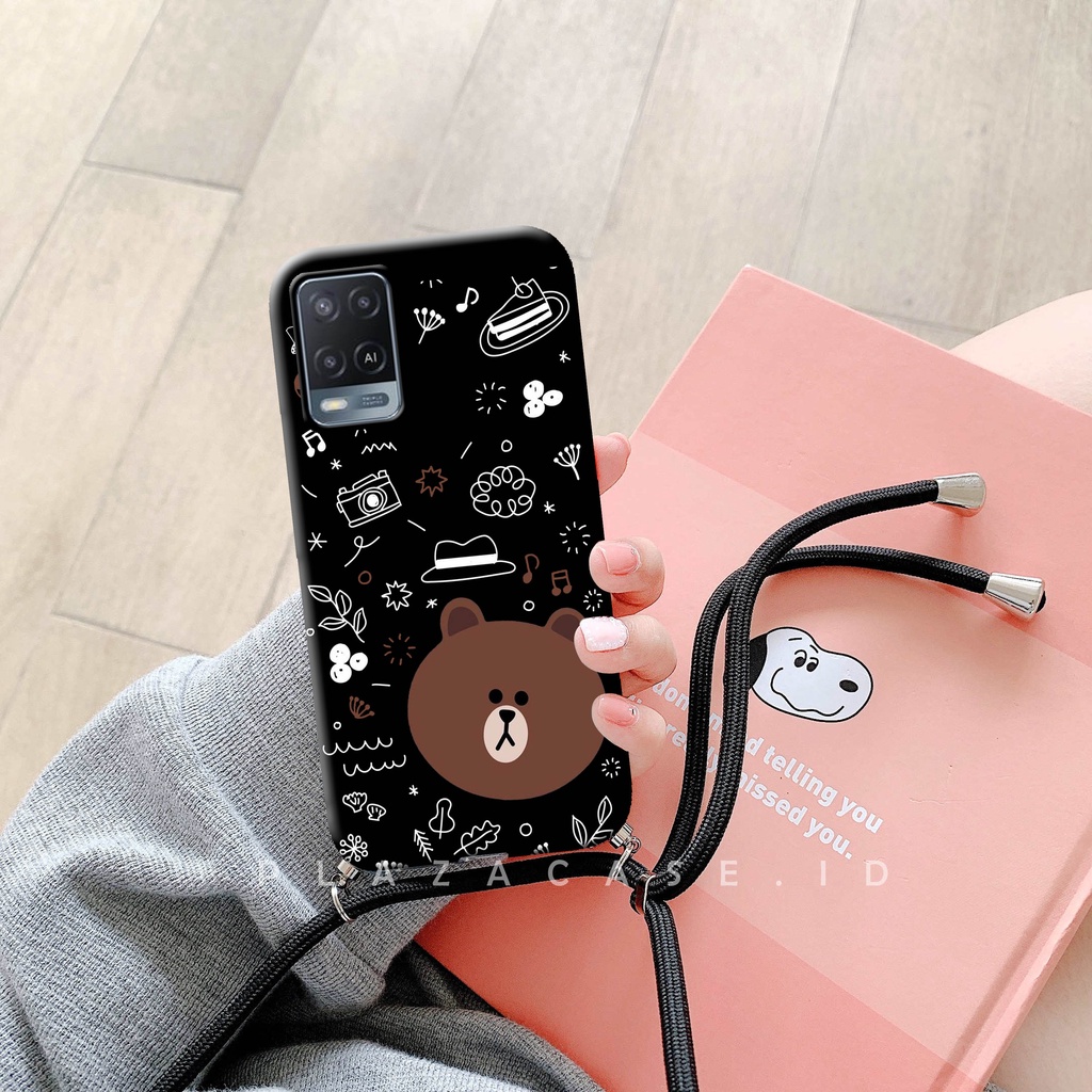 Softcase TPU + TALI [S31] for OPPO A54 A15 A74 4G RENO 5 RENO 6 4G RENO 4F A31 2020 A52 A5 2020 A3S A1K RENO 5F A53 A5S A12 A39 - softcase TPU - softcase tali - softcase lucu - casing hp - case lucu - case tali - case tpu tali - case gambar