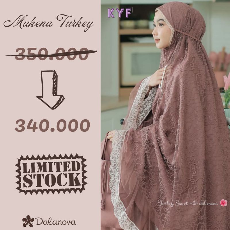 Mukena Turkey || Mukena Turkey Dalanova || Mukena Turkey Ori