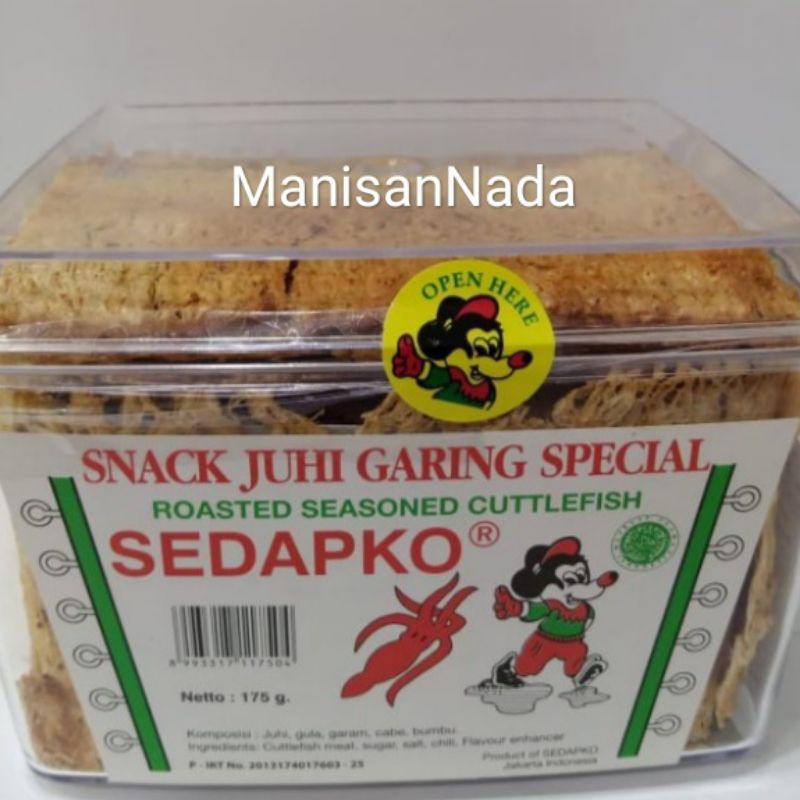 

Snack Juhi Garing Sedapko 175gr