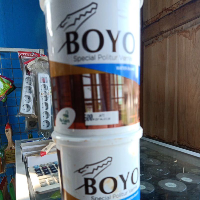 BOYO SPESIAL POLITUR VERNIS ( WATER BASED)