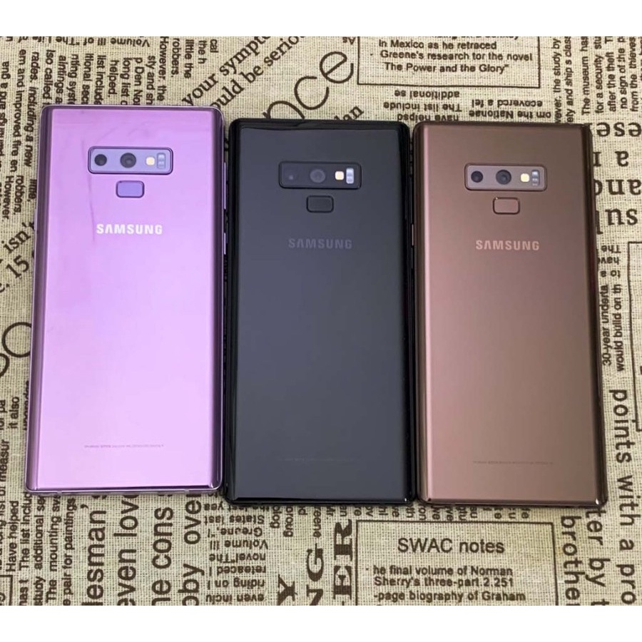 SAMSUNG GALAXY NOTE 9 [5G] 6/128GB 128GB 8/512GB 512GB ORIGINAL SAMSUNG NOTE 9 FULLSET IMEI TERDAFTAR