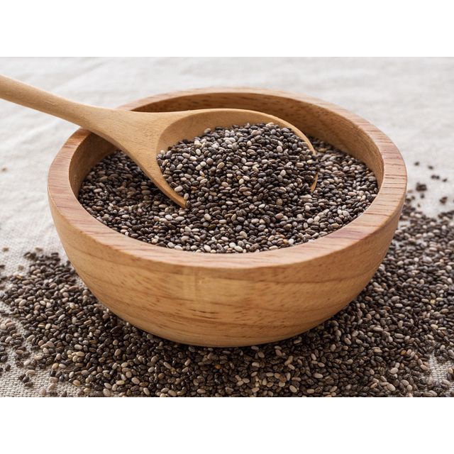 ORGANIC BLACK CHIA SEEDS Biji Chia Organik 1 Kg │ Import Mexico