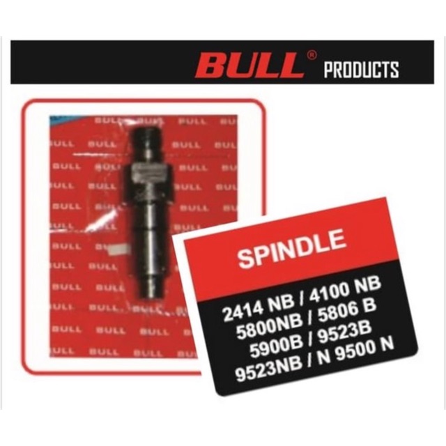 Spindle as gws6-100 Gws6100 untuk mesin grenda bosch 4 inch gerinda