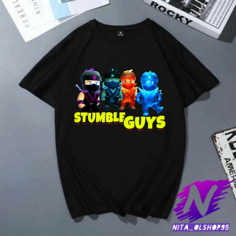 baju anak stumble guys karakter ninja spesial