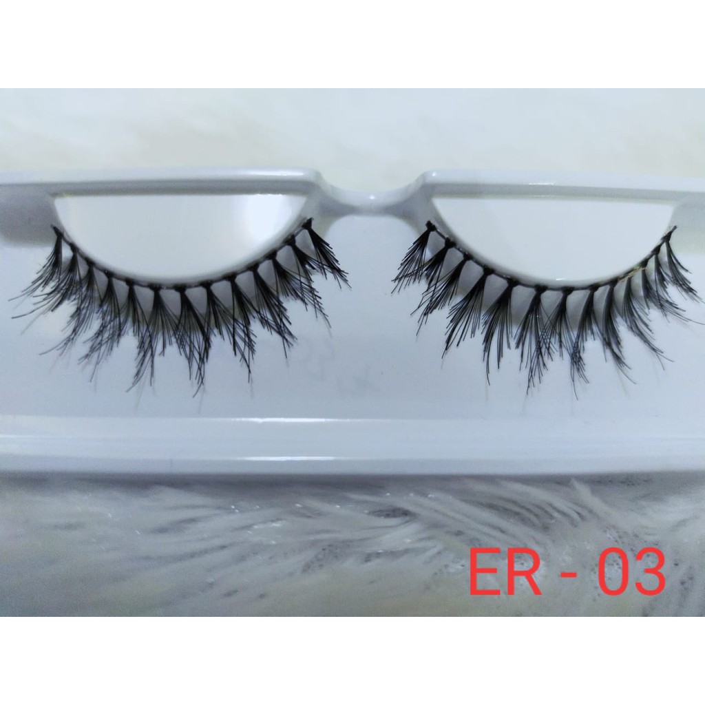 ER-03 Bulu Mata Palsu / Eyelash Extention / Bulu Mata Murah TIDAK TERMASUK PENUTUP MIKA