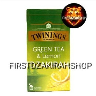 

Twinings green tea & lemon 25x2gr