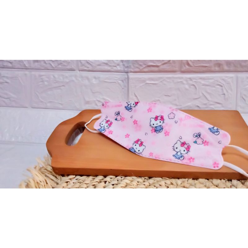 MASKER KF 94 NON MEDIC DEWASA 4 PLY | MASKER KF 94 MOTIF HELLO KITTY