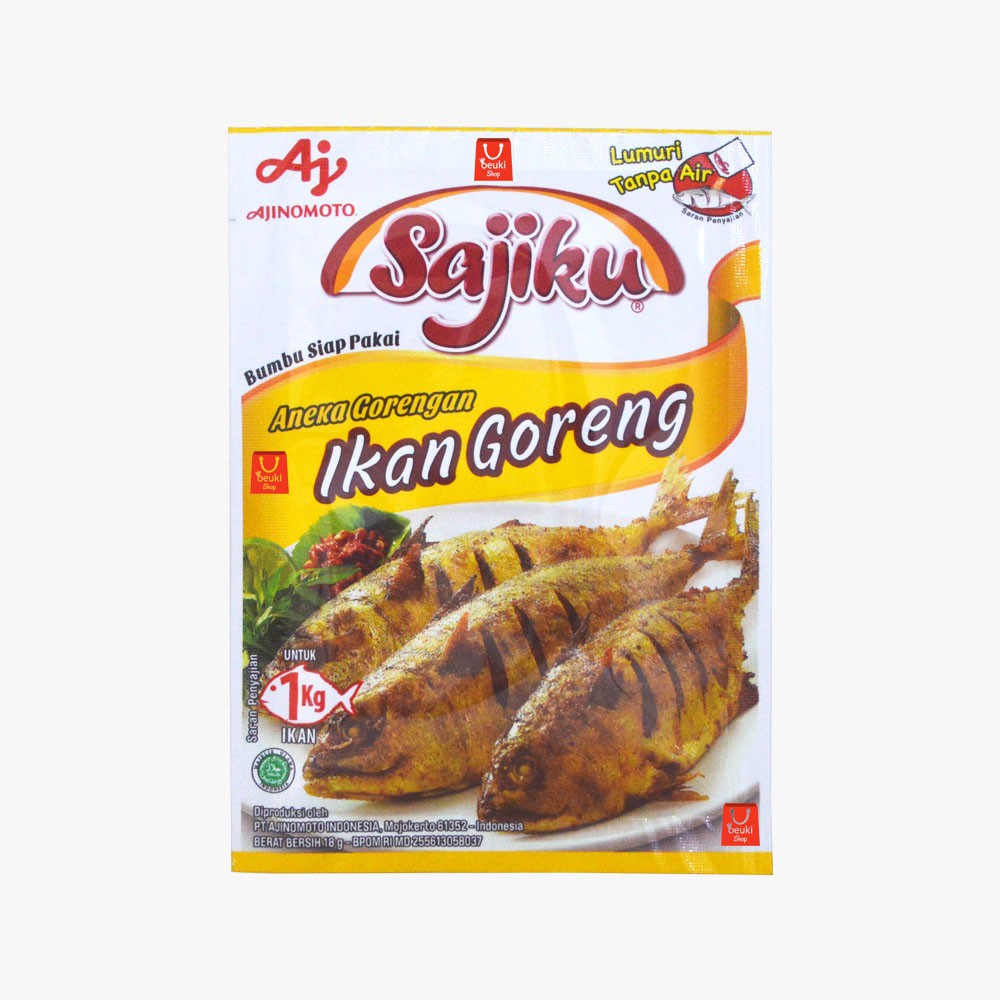 

Sajiku Ikan Goreng Bumbu Instan Praktis Langsung Masak Eceran - 18gr