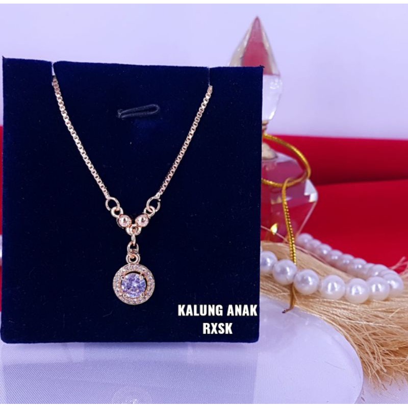 Kalung anak dan dewasa ,anti karat,anti alergi,bahan rhodium,cocok kado atau dipake sehari hari