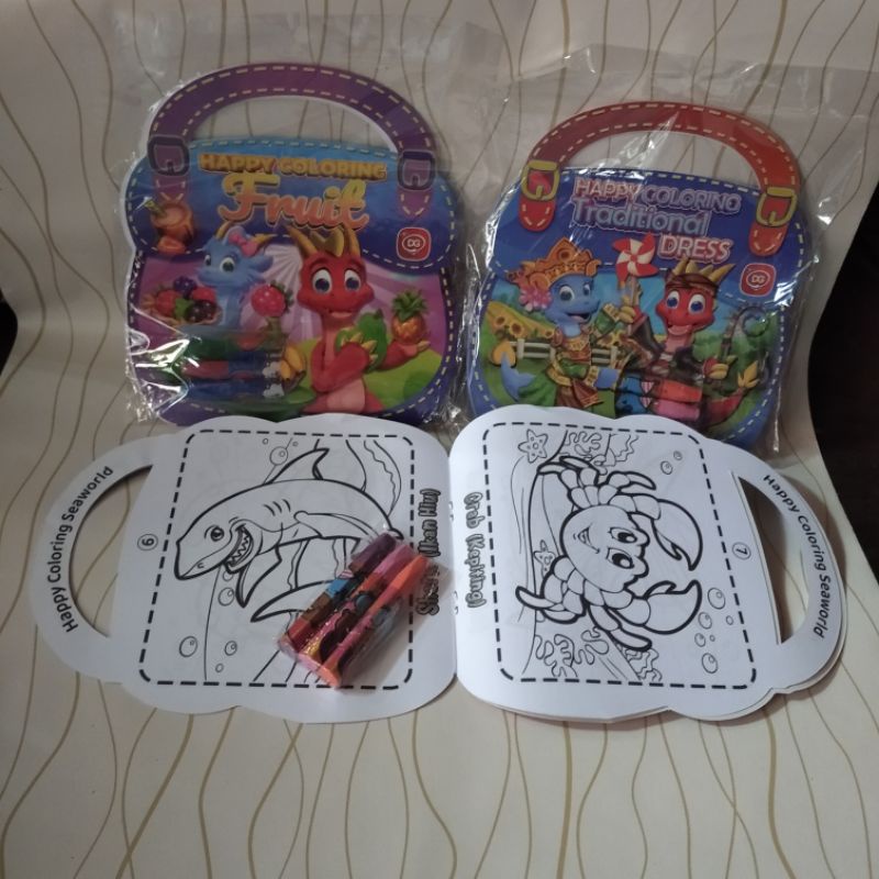 

Set Mewarna Crayon