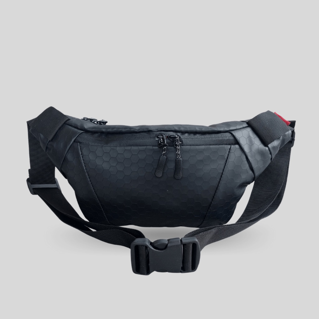 Waistbag Waterproof Pria Terbaru Fanteus Bahan Bimo Tas Anti Air