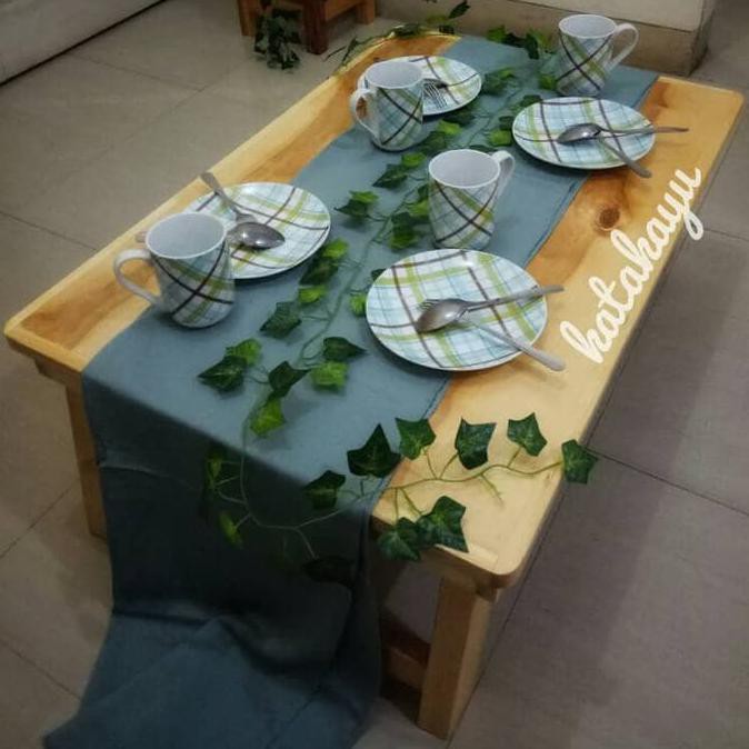 Meja Kayu Lipat Besar ( Meja Makan Lesehan )