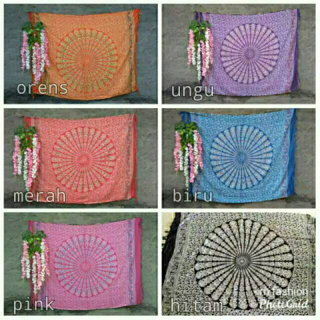 Mandala lokal 'motif mandala batik'